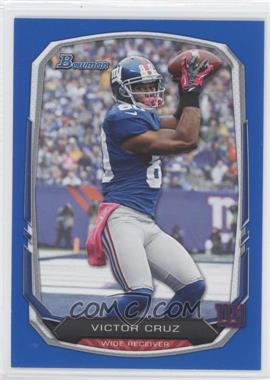 2013 Bowman - [Base] - Blue #16 - Victor Cruz /99