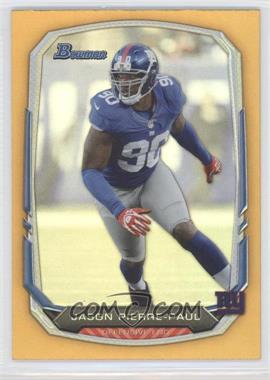 2013 Bowman - [Base] - Gold Rainbow Foil #103 - Jason Pierre-Paul /75