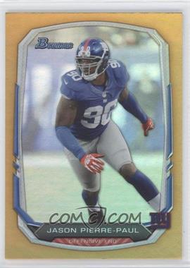 2013 Bowman - [Base] - Gold Rainbow Foil #103 - Jason Pierre-Paul /75