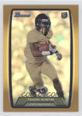 2013 Bowman - [Base] - Gold Rainbow Foil #130 - Tavon Austin /399