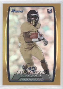 2013 Bowman - [Base] - Gold Rainbow Foil #130 - Tavon Austin /399