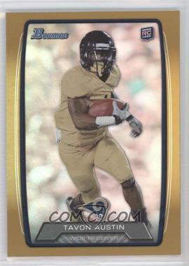 2013 Bowman - [Base] - Gold Rainbow Foil #130 - Tavon Austin /399