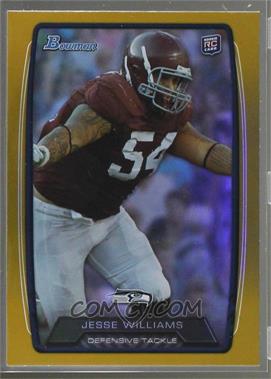 2013 Bowman - [Base] - Gold Rainbow Foil #147 - Jesse Williams /399