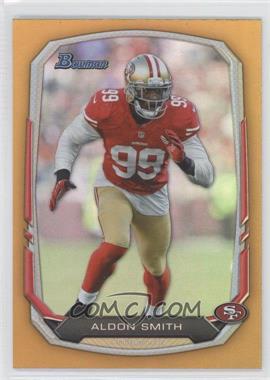 2013 Bowman - [Base] - Gold Rainbow Foil #98 - Aldon Smith /75