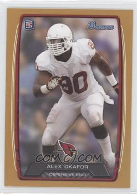 2013 Bowman - [Base] - Gold #160 - Alex Okafor /399