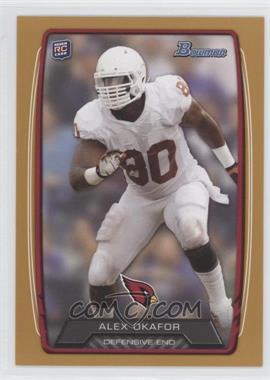 2013 Bowman - [Base] - Gold #160 - Alex Okafor /399