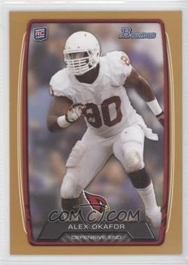 2013 Bowman - [Base] - Gold #160 - Alex Okafor /399