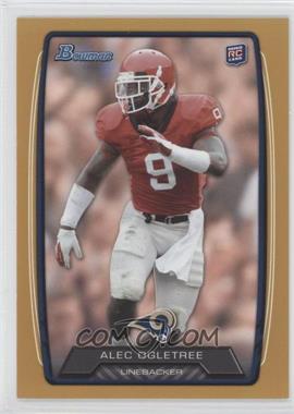 2013 Bowman - [Base] - Gold #187 - Alec Ogletree /399