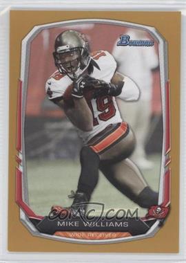 2013 Bowman - [Base] - Gold #55 - Mike Williams /75