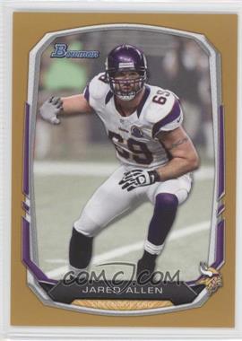 2013 Bowman - [Base] - Gold #64 - Jared Allen /75