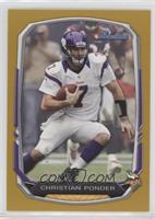 Christian Ponder #/75