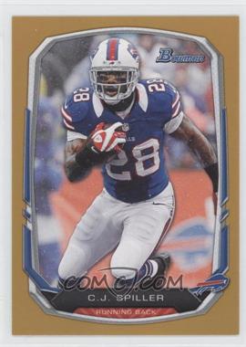 2013 Bowman - [Base] - Gold #79 - C.J. Spiller /75