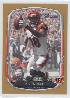 2013 Bowman - [Base] - Gold #80 - A.J. Green /75