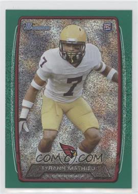 2013 Bowman - [Base] - Green Ice #205 - Tyrann Mathieu /50