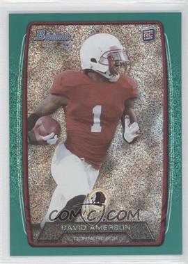 2013 Bowman - [Base] - Green Ice #217 - David Amerson /50