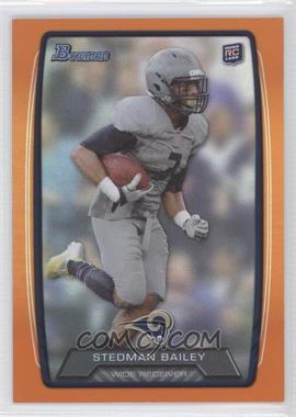 2013 Bowman - [Base] - Orange Rainbow Foil #121 - Stedman Bailey /299