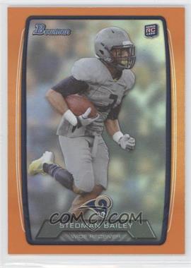 2013 Bowman - [Base] - Orange Rainbow Foil #121 - Stedman Bailey /299