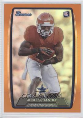 2013 Bowman - [Base] - Orange Rainbow Foil #126 - Joseph Randle /299