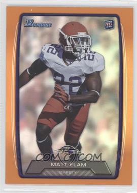 2013 Bowman - [Base] - Orange Rainbow Foil #145 - Matt Elam /299