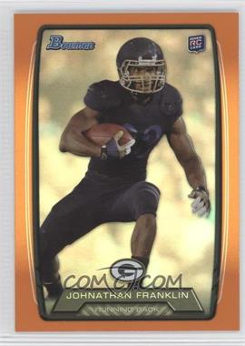 2013 Bowman - [Base] - Orange Rainbow Foil #163 - Johnathan Franklin /299