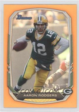 2013 Bowman - [Base] - Orange Rainbow Foil #40 - Aaron Rodgers /50