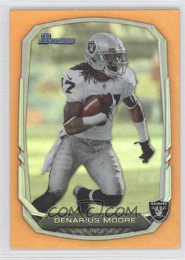 2013 Bowman - [Base] - Orange Rainbow Foil #6 - Denarius Moore /50