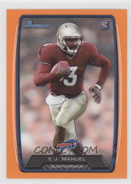 2013 Bowman - [Base] - Orange #127 - EJ Manuel /299