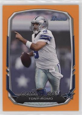 2013 Bowman - [Base] - Orange #21 - Tony Romo /50