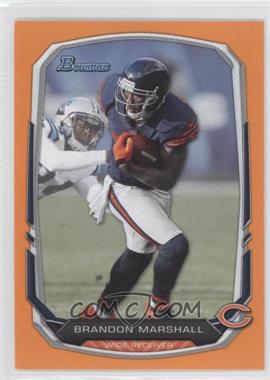 2013 Bowman - [Base] - Orange #29 - Brandon Marshall /50