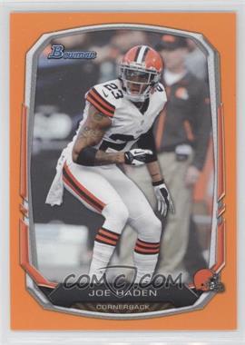 2013 Bowman - [Base] - Orange #78 - Joe Haden /50