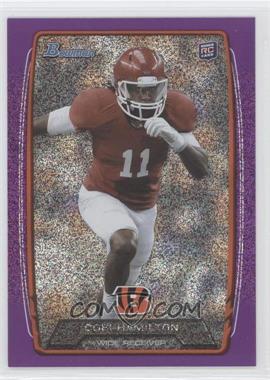 2013 Bowman - [Base] - Purple Ice #197 - Cobi Hamilton /10