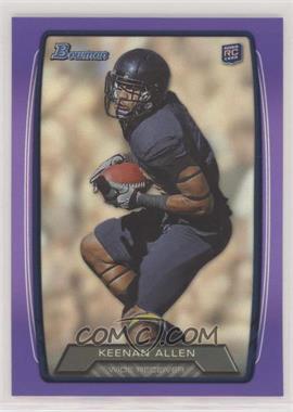 2013 Bowman - [Base] - Purple Rainbow Foil #175 - Keenan Allen