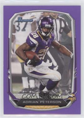 2013 Bowman - [Base] - Purple #1 - Adrian Peterson