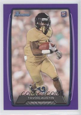 2013 Bowman - [Base] - Purple #130 - Tavon Austin