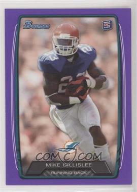 2013 Bowman - [Base] - Purple #151 - Mike Gillislee