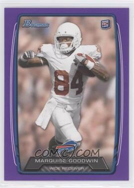 2013 Bowman - [Base] - Purple #183 - Marquise Goodwin