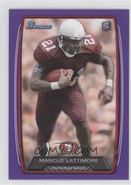 2013 Bowman - [Base] - Purple #208 - Marcus Lattimore