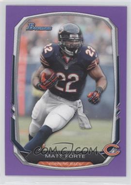 2013 Bowman - [Base] - Purple #47 - Matt Forte