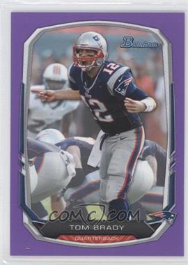 2013 Bowman - [Base] - Purple #50 - Tom Brady