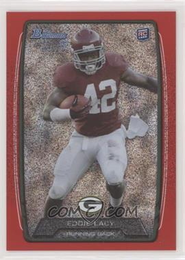 2013 Bowman - [Base] - Red Ice #140 - Eddie Lacy /25