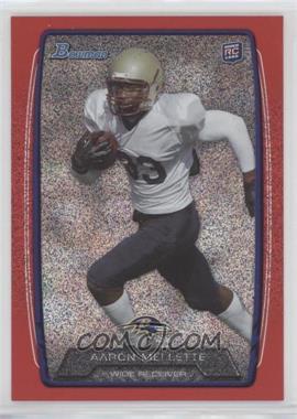 2013 Bowman - [Base] - Red Ice #195 - Aaron Mellette /25
