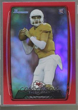 2013 Bowman - [Base] - Red Rainbow Foil #114 - Tyler Bray /199