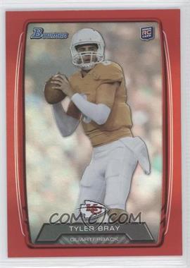 2013 Bowman - [Base] - Red Rainbow Foil #114 - Tyler Bray /199