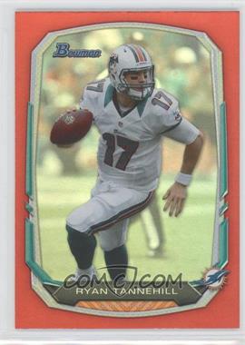 2013 Bowman - [Base] - Red Rainbow Foil #77 - Ryan Tannehill /25