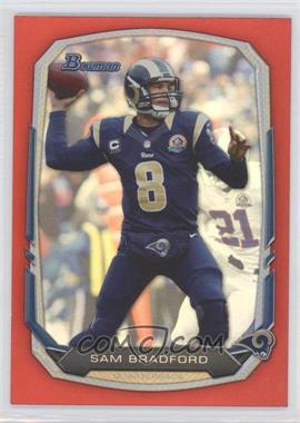 2013 Bowman - [Base] - Red Rainbow Foil #93 - Sam Bradford /25