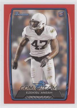 2013 Bowman - [Base] - Red #116 - Ezekiel Ansah /199