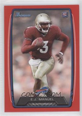 2013 Bowman - [Base] - Red #127 - EJ Manuel /199