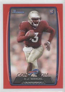 2013 Bowman - [Base] - Red #127 - EJ Manuel /199