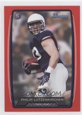 2013 Bowman - [Base] - Red #141 - Philip Lutzenkirchen /199