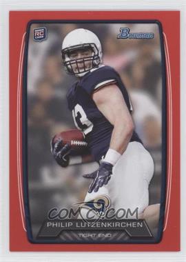 2013 Bowman - [Base] - Red #141 - Philip Lutzenkirchen /199